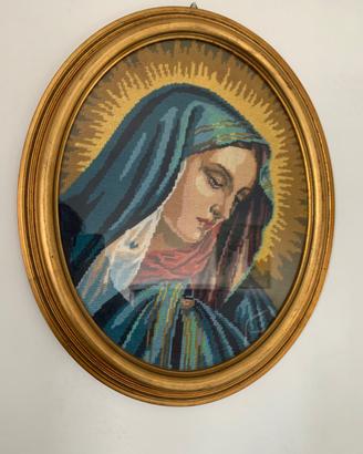 Quadro mezzopunto vintage