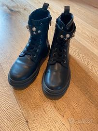 Stivaletti Friboo neri per bambina - tg. 34
