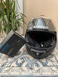 Coppia di casco XL/M + interfono LINKIN RIDE PAL3