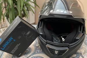 Coppia di casco XL/M + interfono LINKIN RIDE PAL3