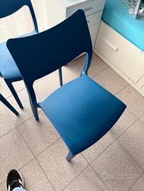 Set di 4 sedie polipropilene