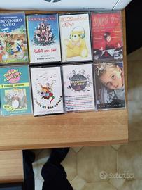 Musicassette Recite Natale, Zecchino d'Oro ecc.