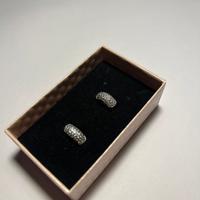 Orecchini a cerchio in argento