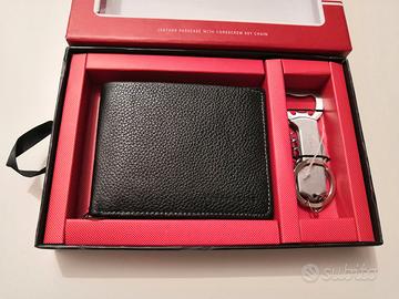 Portafoglio Perry Ellis con portachiavi cavatappi