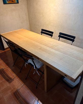 Tavolo legno abete