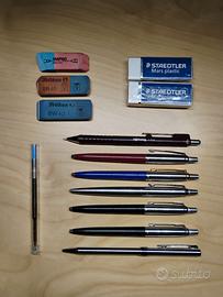 Lotto Scrittura Vintage: Aurora, Parker, rOtring