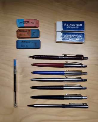 Lotto Scrittura Vintage: Aurora, Parker, rOtring