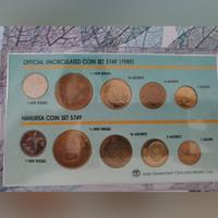 Set Divisionale monete Israele 1989 FDC