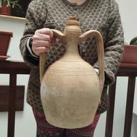 ANFORA ANTICA VASO GIARA PUGLIESE VUMMILE DELL'800