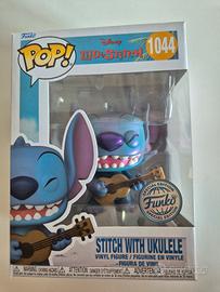 Funko pop Stitch with Ukulele 1048 Pearlescent