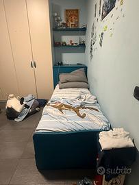 Letto e cassettiera bambino