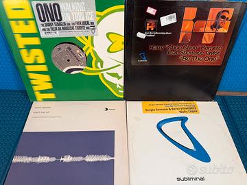 Primo lotto 20 Vinili house dal 2000 in poi