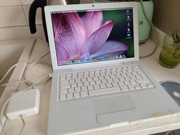 Apple MacBook anno 2008 white pc portatile 13"