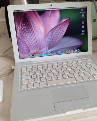 Apple MacBook anno 2008 white pc portatile 13"
