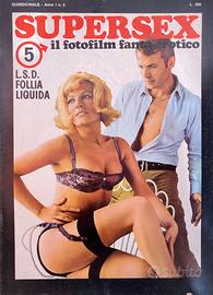 🔞 SUPERSEX Numero 5 - 30 Agosto 1967