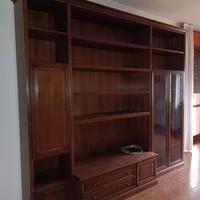 Armadio libreria in legno massello