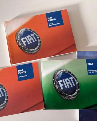 Libretto uso e manutenzione Fiat Punto