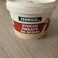 Stucco fibrato ad acqua per legno