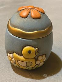 Portaoggetti uovo thun blu