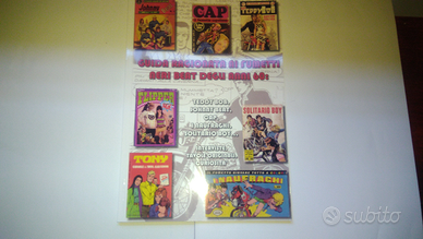 Fumetti anni 60 neri beat teddy bob johnny cap