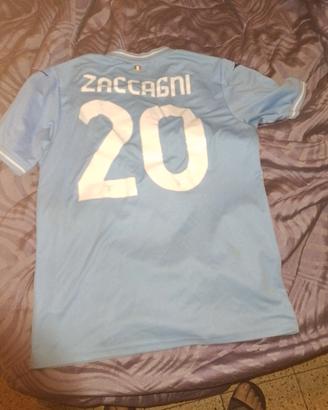 maglietta di zaccagni giocatore della lazio
