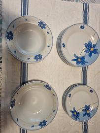 Servizio piatti in porcellana