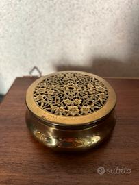Portagioie vintage in ottone