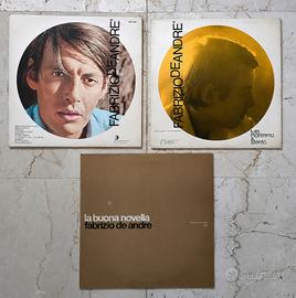 3 LP Fabrizio De André