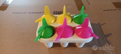 Stampo in plastica per ghiaccioli.