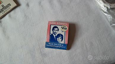 Fiammiferi Lady Diana e Carlo vintage