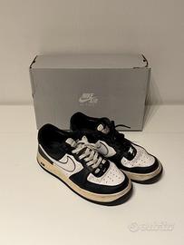 Nike Air Force 1 '07 Black/White - Tg 42.5