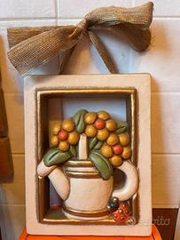 THUN quadretto annaffiatoio con girasoli