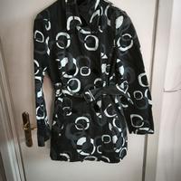 Trench donna fantasia cerchi anni 70