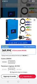 inverter 2000w con limitatore