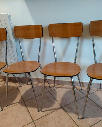 sedie in formica anni 60 vintage 