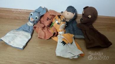 Burattini animali vintage