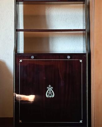 Mobile libreria con letto a scomparsa