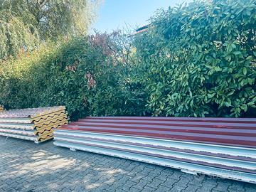 Pannelli copertura coibentati