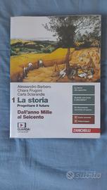 Libro scolastico La storia dal 600 al 1000