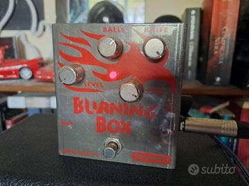 Brunetti Burning Box pedale distorto chitarra