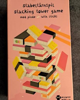 Stabeltårnspil / Stacking Tower Game (Tipo Jenga)