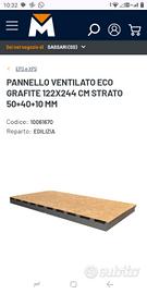 3 pannelli tetto ventilato e ritagli 