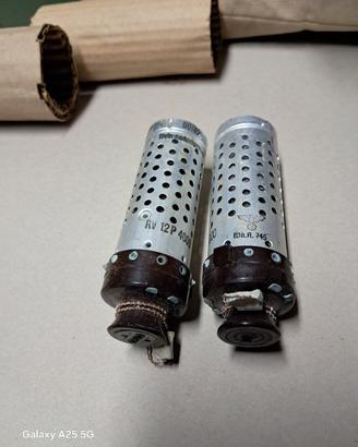 valvole  militari  nuove con confezione originale 