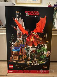 Set Lego 21348 Dungeons&Dragon signed