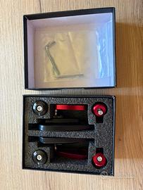 Specchietti bar end Craftride LS6 rosso