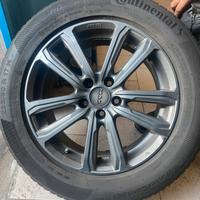 cerchi e gomme  invernali per jeep compass