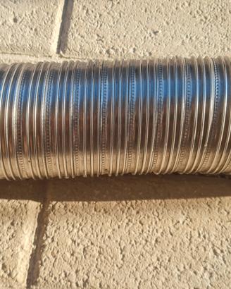 Tubo acciaio flessibile pellet