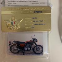 Moto Honda 500four d'epoca classic