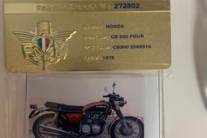Moto Honda 500four d'epoca classic