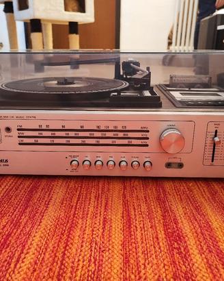 Giradischi vintage Sonyx con mangianastri